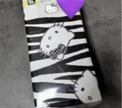 新品♡hello kitty 掛け布団カバー　シングル　ゼブラ　キティ　ギャル