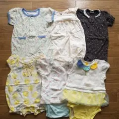 おんなのこ　ロンパース　まとめ売り　60-80