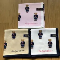 Polo Ralph Lauren 大判ハンカチセット 3枚
