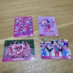 ディズニーパルパルーザ　コレクションカード　ミッキー　ダンサー　イラスト