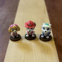 パウパトロール　バスボール　マーシャル　スカイ　エベレスト　3体セット