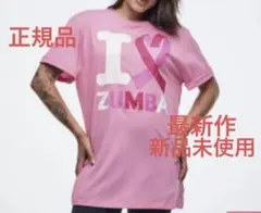 ZUMBA 正規品 最新作 Tシャツ 薄いピンク