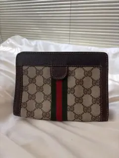 GUCCI GGキャンバスポーチ
