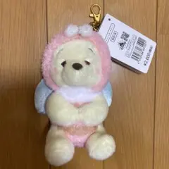 新品タグ付　ディズニーストア　プーさん　ハチプー　キーチェーン　匿名配送　②