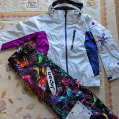 FABLICE スキーウェア上下セット　上村愛子選手　特別仕様モデル【M】 FABLICE スキーウェア上下セット 上村愛子選手 特別仕様モデル