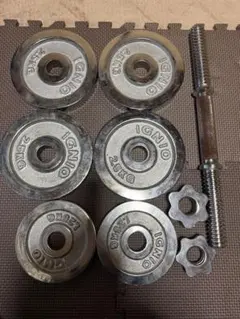 IGNIO ダンベルセット 2.5KG×4 1.25kg×2