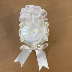 ハンドメイド リングピロー