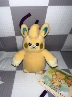 圧縮なし！ ポケモン もっちり手のりぬいぐるみ パモット