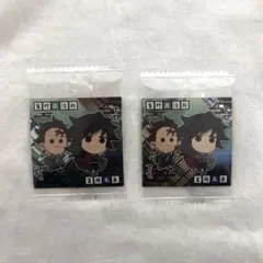 鬼滅の刃　ウエハース14 冨岡義勇　竈門炭治郎　てちてち　2枚セット