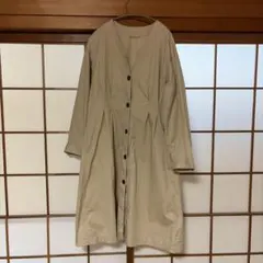 GU トレンチコート ベージュ L