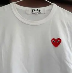 PLAY COMME des GARÇONS 半袖Tシャツ ホワイト L