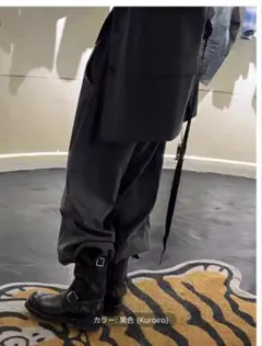 Y2K dark Military Engineer Bootsのサムネイル