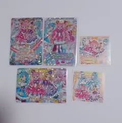 プリキュア ホログラムカード 5枚セット