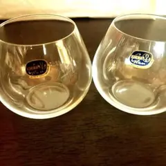 ペアグラス　　ボヘミアグラス　新品未使用