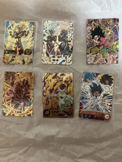 スーパードラゴンボールヒーローズカード 5枚セット 値下げ可