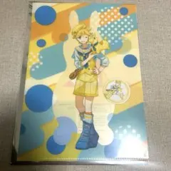 鏡音レン タイトーくじ K賞 クリアファイル ステッカー