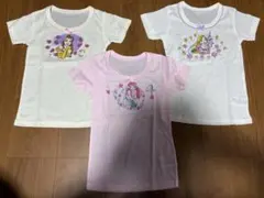 新品未使用☆ディズニープリンセス 肌着3枚セット 110cm