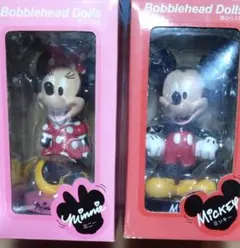 ミッキー＆ミニー 首ふり人形 Bobblehead Dolls