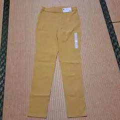 GU レディーススーパー ストレッチ レギンスパンツ L イエロー