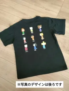 【150】ユニクロ ピーナッツ UT 黒Tシャツ