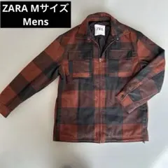【ZARA】チェック柄ジャケット ゆったり M