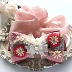 紅茶 様お取引中⭐3588⭐❣️大人可愛い春夏アクセ❣️オリジナル✴インド刺繍