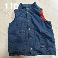 ムージョンジョン 中綿ベスト　110