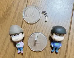 おそ松さん　カラ松&トド松　 フィギュア 2体セット スタンド付