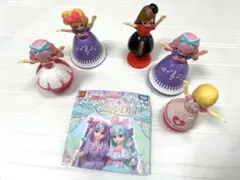 着せ替えリカちゃん5体セット+￼リカちゃんDVD マクドナルド タカラ￼