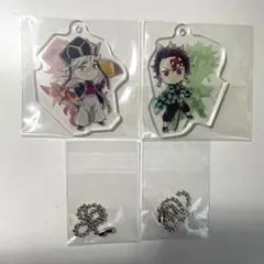 鬼滅の刃　一番くじ　F賞アクリルキーホルダー 2個セット