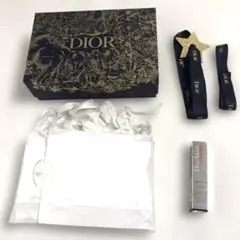 DIOR xmasギフトボックス　チャーム付き空箱