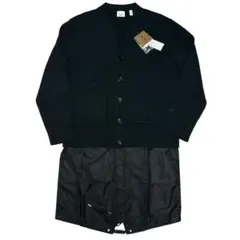 未使用品 BURBERRY ロングカーディガン モッズコート ドッキングのサムネイル