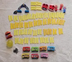 アンパンマンキャラレールガチャガチャ 電車おもちゃセット