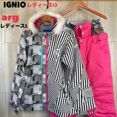 IGNIO スノーボードウェアセット レディースO/L スキーウェア