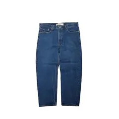 00s Levi's 550 濃紺 ワイドデニム シルバータブ w38