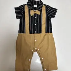 SHEIN ベビー フォーマル ロンパース 蝶ネクタイ付き