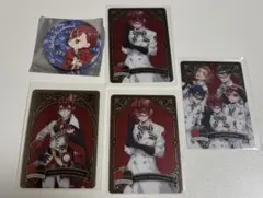 ツイステ リドル ゴーストマリッジ ゴスマリ 缶バッジ メタカ 5点セット