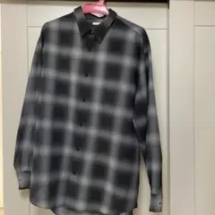 GU イージーケアシアーオーバーサイズシャツ