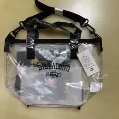 新品未使用】BILLABONG（ビラボン）2WAY クリアミニトートバッグのサムネイル