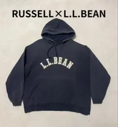 V*M様 フェード◎ L.L.BEAN × RUSSELL パーカー　ネイビー