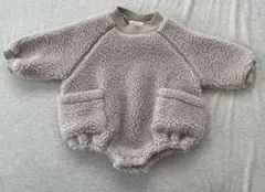 もこもこロンパース 80