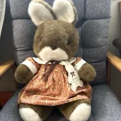 m*e様 昭和レトロ ヴィンテージ LIBERTY リバティ うさぎ ぬいぐるみ