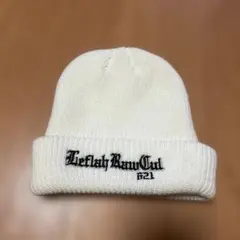 LEFLAH レフラー ニット帽 ホワイト WANIMA