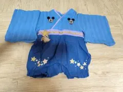 ミッキーマウス　 着物風ロンパース 70cm