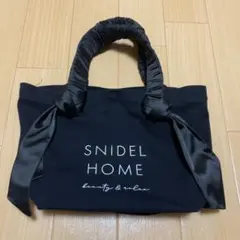 美品 SNIDEL HOMME スナイデルホーム キャンバストート 黒 S