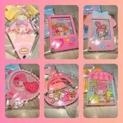 【カスタムアクリルチャーム】サンリオ マイメロディ キーホルダー ６点セット