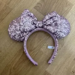 ミニーちゃんスパンコールカチューシャ