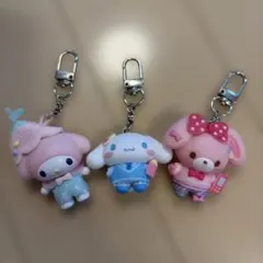 サンリオ キャラクターズ マスコットキーホルダー 3個セット
