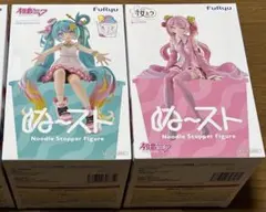 初音ミク　桜ミク　ぬーどるストッパー　2種セット　ぬースト