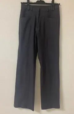 シニア向け　ボトムス　ズボン　グレー　焦茶